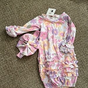 Baby Gown & Headband
